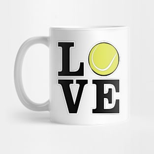 I Love Tennis Mug